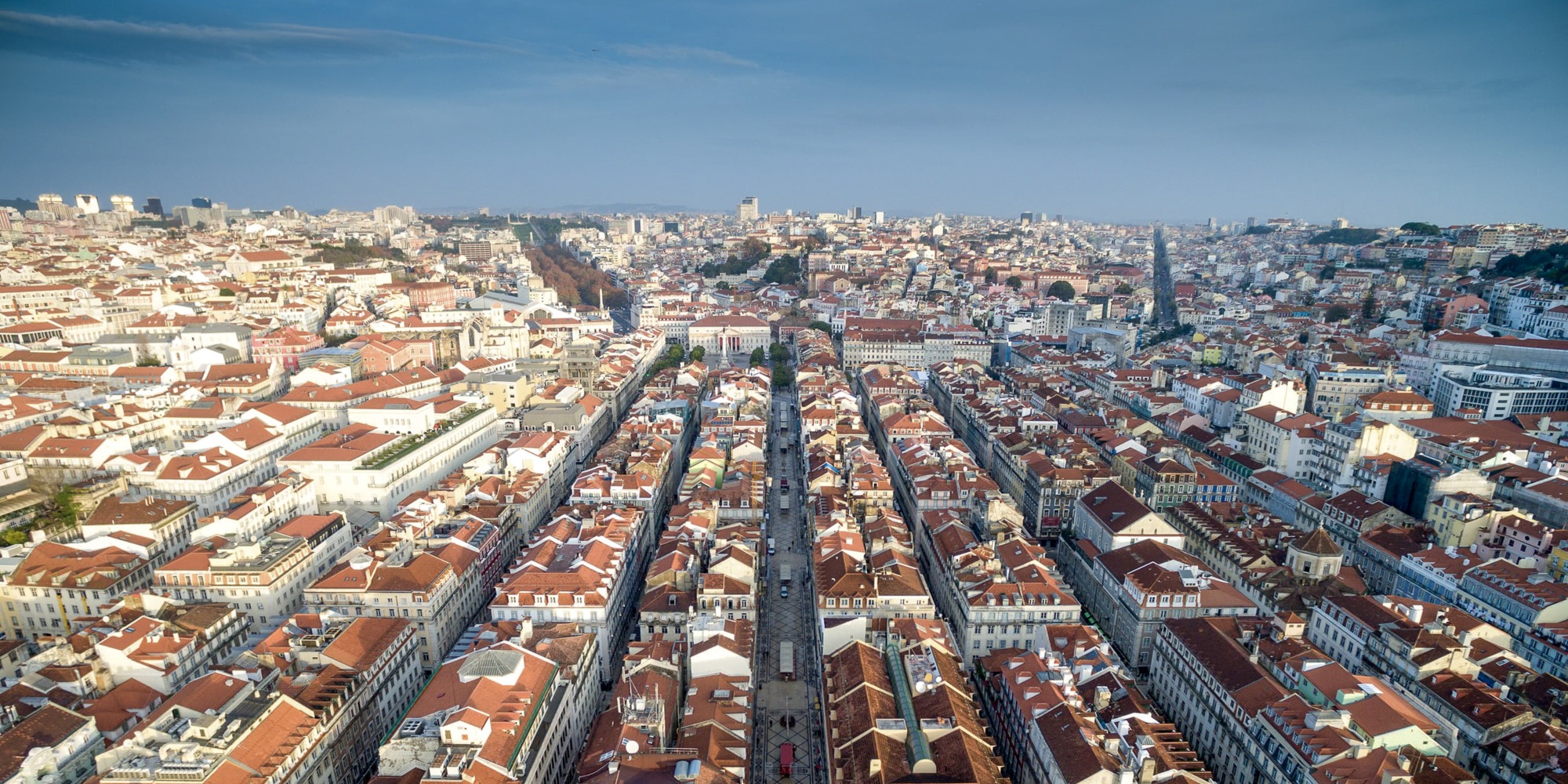 Birdseye view of Baixa